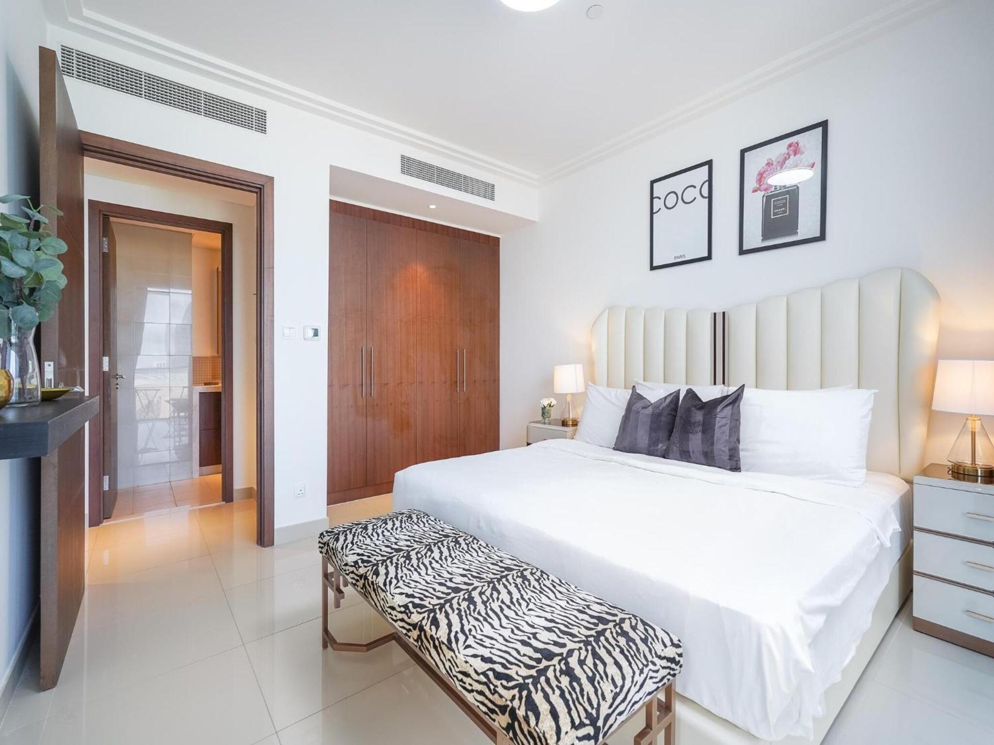 Luxurious Stylish Apartments Across Dubai Mall Burj Khalifa City Views Eksteriør billede