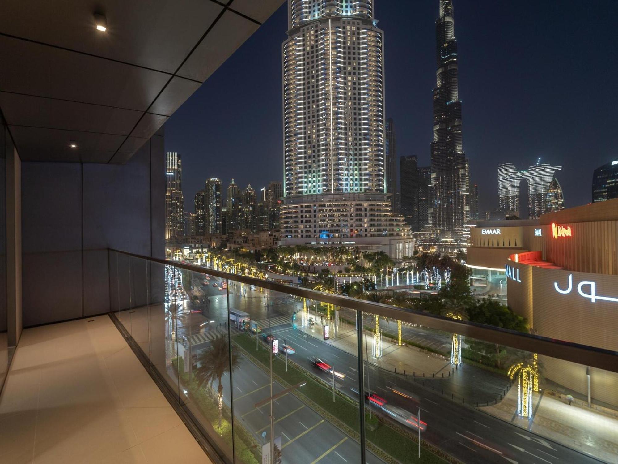 Luxurious Stylish Apartments Across Dubai Mall Burj Khalifa City Views Eksteriør billede