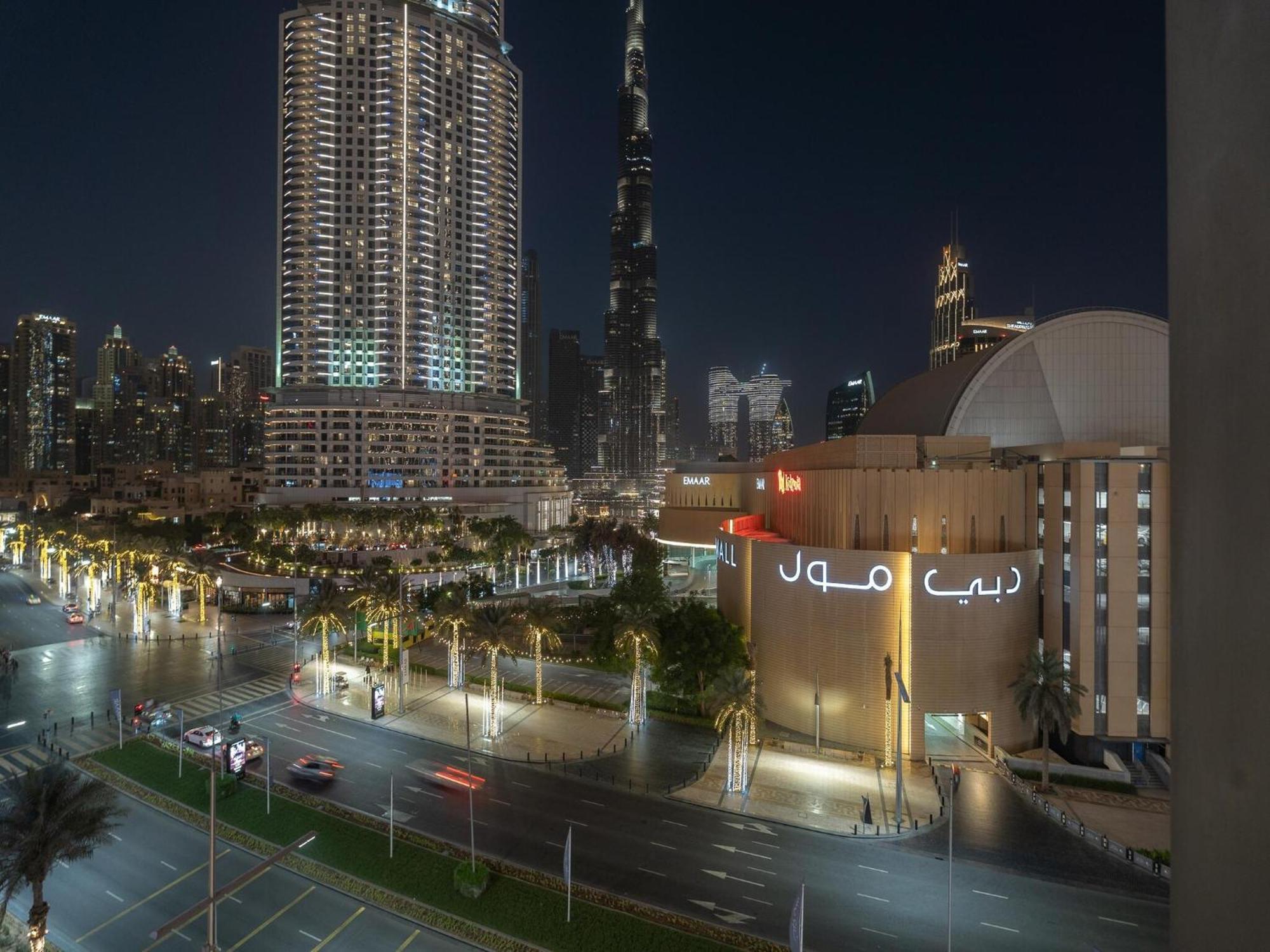 Luxurious Stylish Apartments Across Dubai Mall Burj Khalifa City Views Eksteriør billede