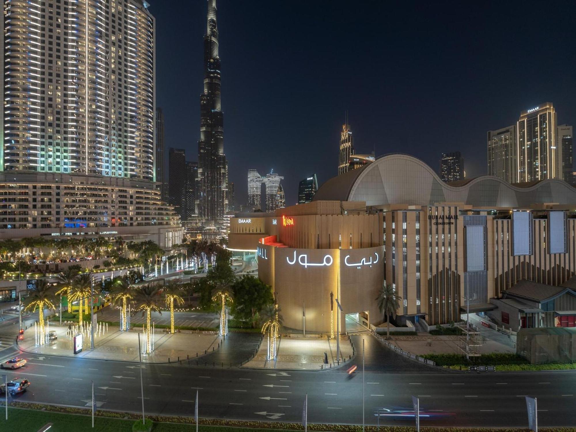 Luxurious Stylish Apartments Across Dubai Mall Burj Khalifa City Views Eksteriør billede