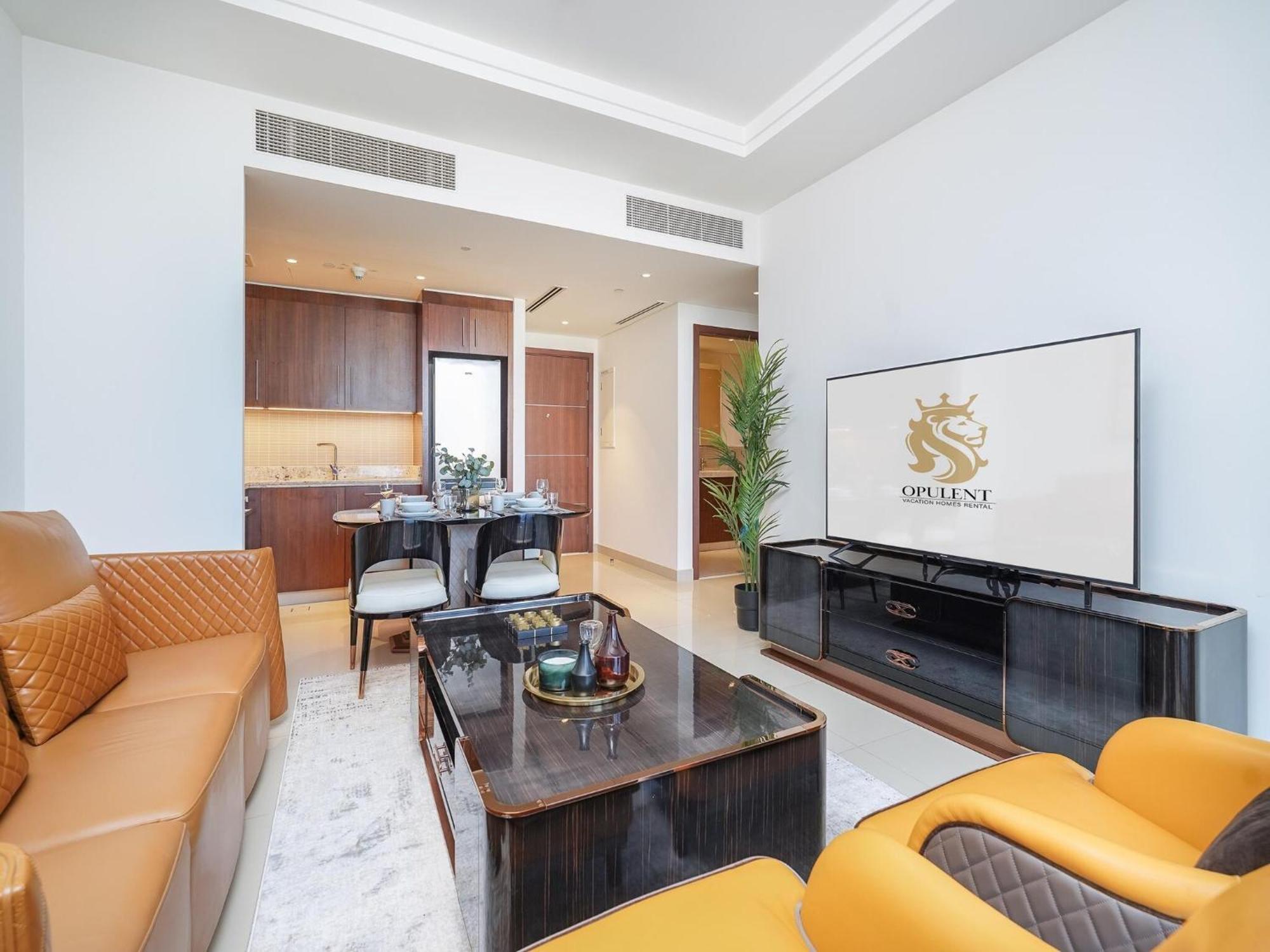 Luxurious Stylish Apartments Across Dubai Mall Burj Khalifa City Views Eksteriør billede