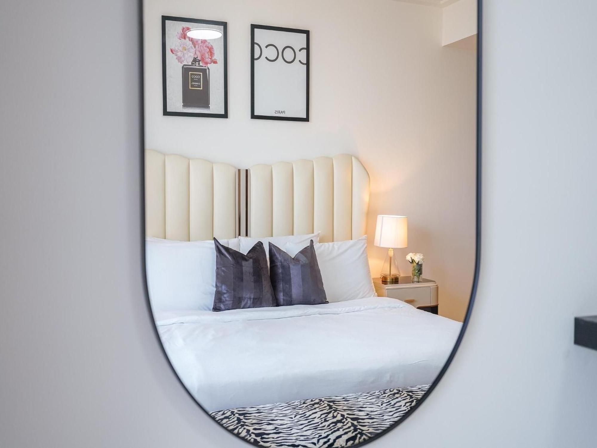 Luxurious Stylish Apartments Across Dubai Mall Burj Khalifa City Views Eksteriør billede