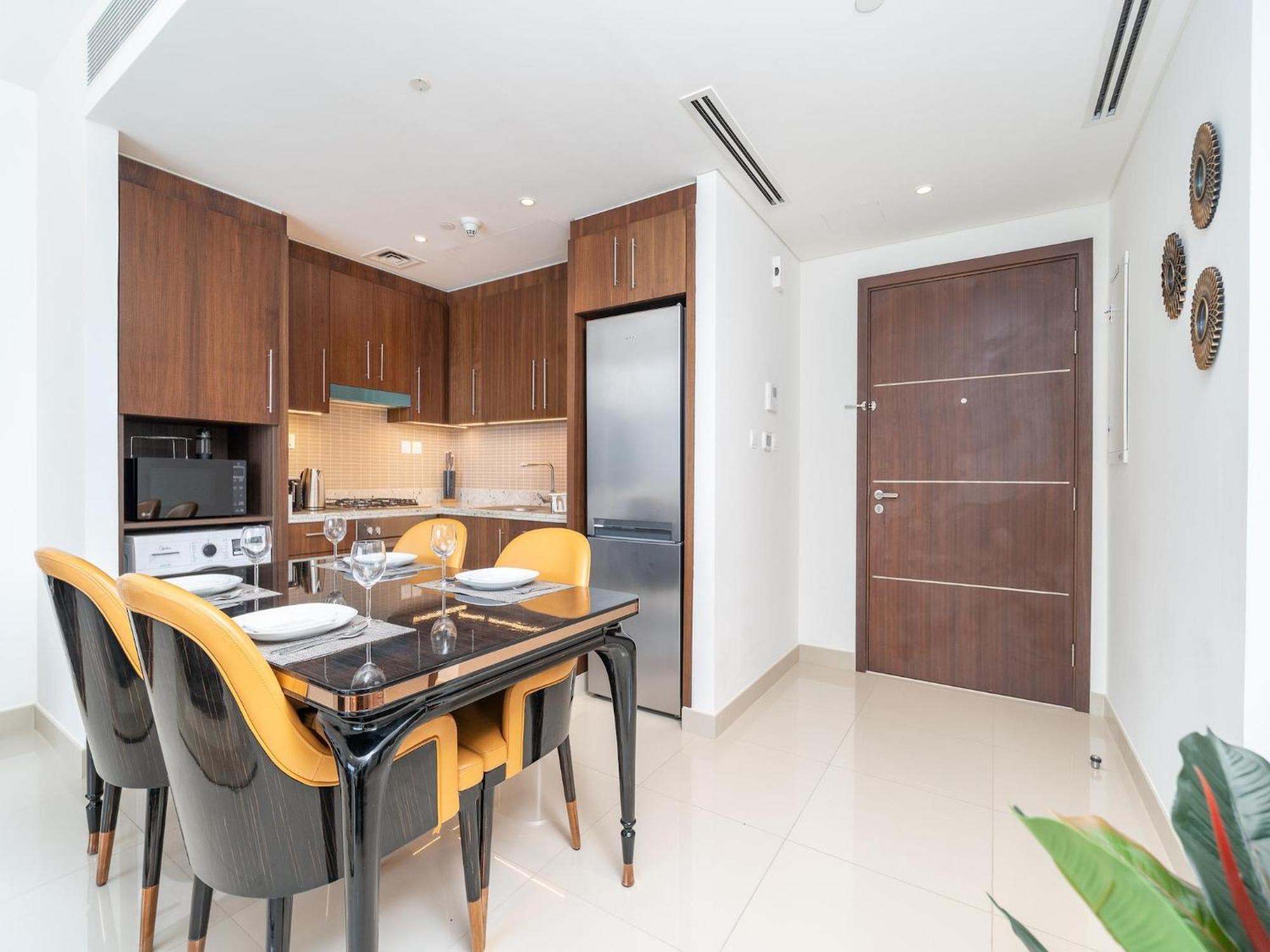 Luxurious Stylish Apartments Across Dubai Mall Burj Khalifa City Views Eksteriør billede